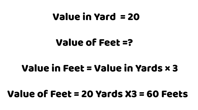 Conversion- How Many Feet Is 20 Yards