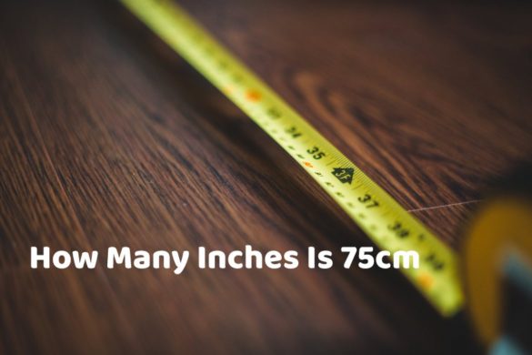 How Many Inches Is 75cm – Defination, Formula, Solution, And more